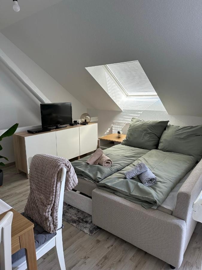 Gemuetliche Neurenovierte Dachgeschosswohnung Erfurt Exteriör bild